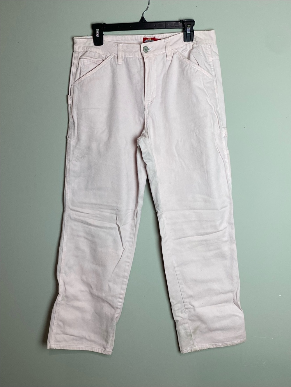 Dickies Pale Pink Straight Leg Work Pants